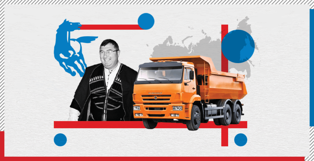 ჩხოროწყუმ თვითმცლელი მანქანა სანქცირებული რუსული KAMAZ-ისგან შეიძინა, რაშიც ₾64 ათასი&nbsp;გადაიხადა.